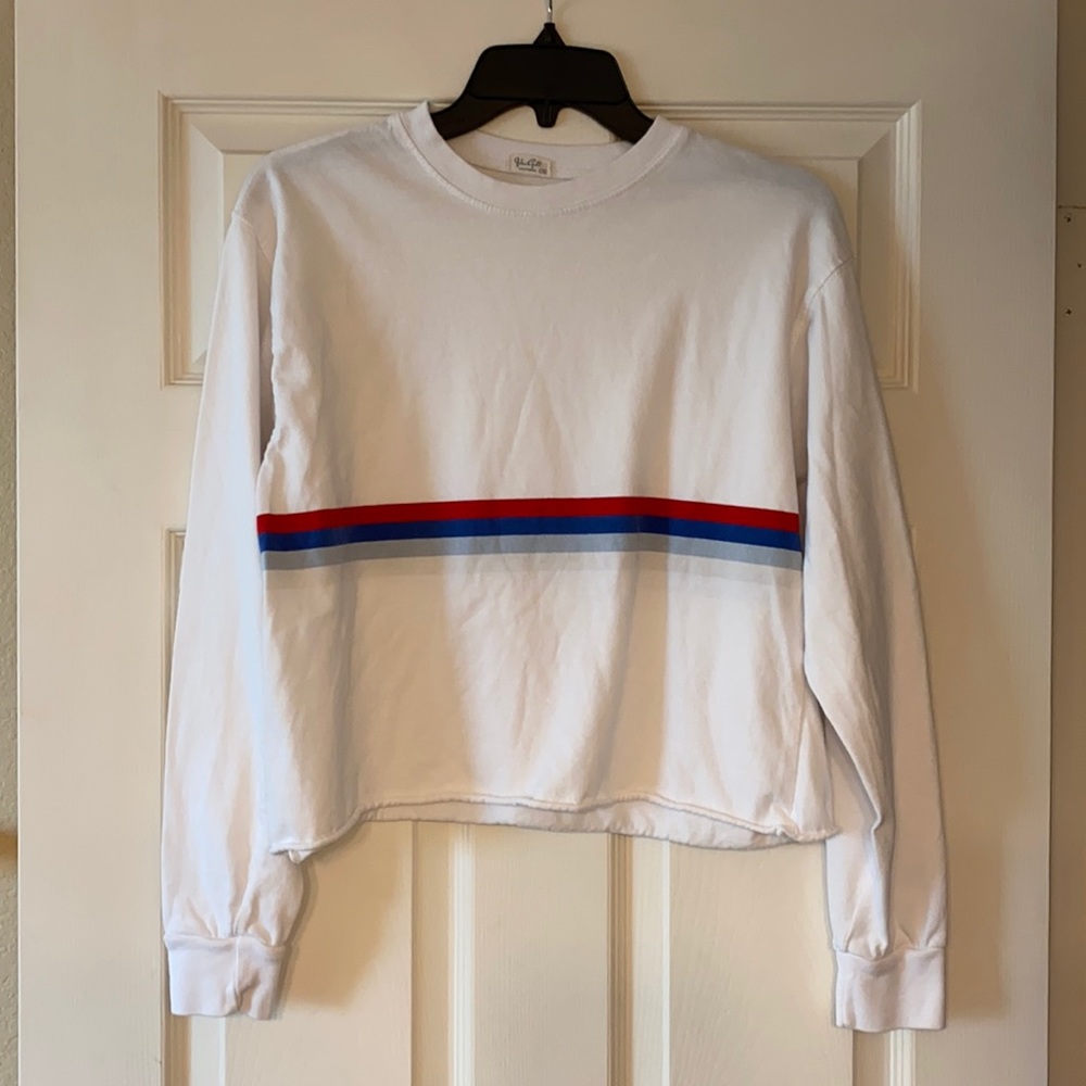Brandy Melville long sleeve crop top